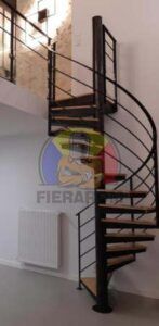Scara spirala elicoidala model (1)